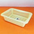 Pack Of 2 Rectangular Baskets Plastic Basket For Vegetables Fruits Jewelry Multipurpose Storage Basket Fruit Basket Jewelry Basket. 