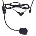 Wired Microphone Headset Head Mounted Headworn Multi Use Head Wear Mic for Video Recording Singing. 