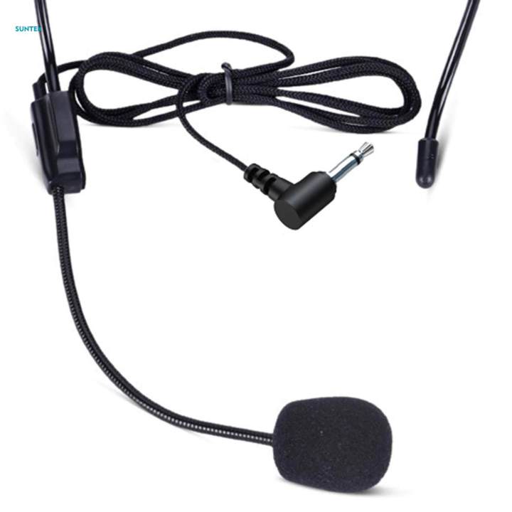 Wired%20Microphone%20Headset%20Head%20Mounted%20Headworn%20Multi%20Use%20Head%20Wear%20Mic%20for%20Video%20Recording%20Singing%20-%20Image%207