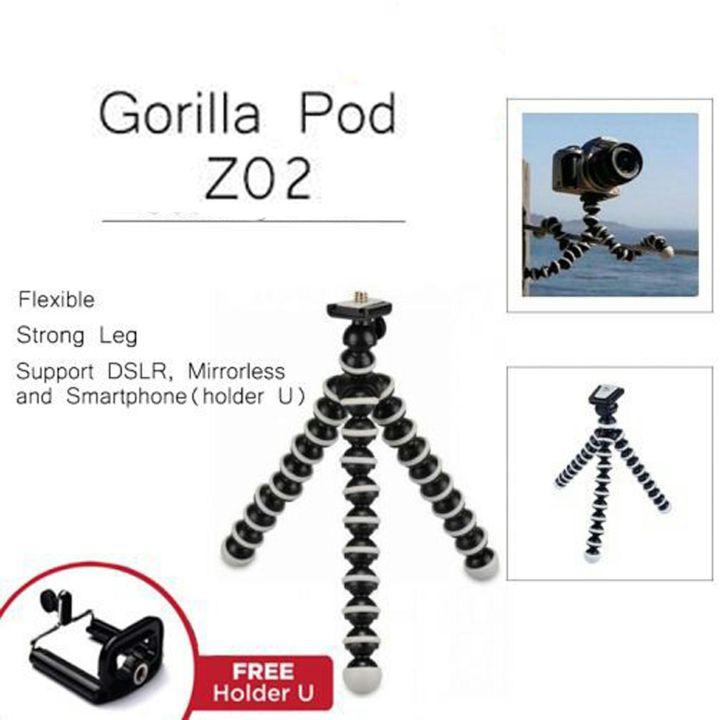 MEDIUM%20Flexible%2010%20inch%20Octopus%20Stand%20Gorilla%20tripod%20for%20Mobiles%20&%20DSLR%20With%20Phone%20Holder%20-%20Image%207