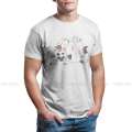 Shirakami Fubuki Hololive VTuber Tshirt Black Punk T shirt Streetwear Homme Pure Cotton Oversized Tees Tops. 