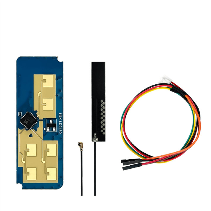 HLK-LD2450 24G Smart Home Wave Human Body Motion Target Tracking Radar Sensor Module Test Distance Angle Speed Durable Easy Install