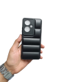 OPPO Reno 11F 5G / F25 Pro 5G Back Cover Soft Puffer Camera Protection Down Jacket Phone Case. 