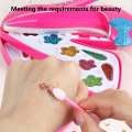 Princess Makeup Box for Kids - Mini Beauty Box for Girls, Cosmetic Ball Party Performance Makeup, Children's Play House Princess Vanity Box, Perfect Gift for Kids. 