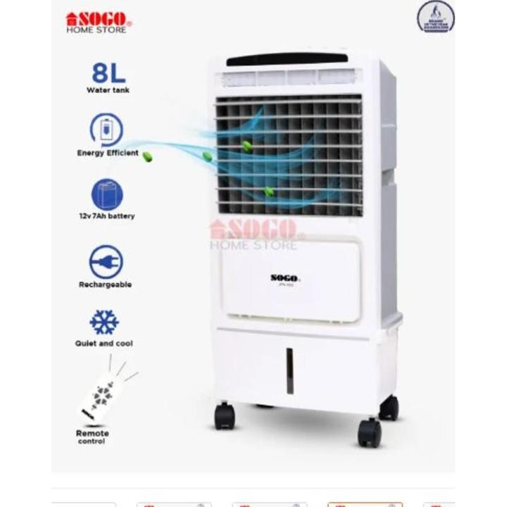 Sogo Rechargeable Air Cooler 8 Liter (JPN-699)