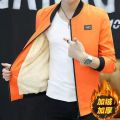 READY STOCK bomber jacket men jacket lelaki baju sweater lelaki 2020 musim luruh dan musim sejuk ditambah jaket tebal jaket lelaki jaket lelaki nipis versi versi korea slim slim plus kapas kot lelaki. 