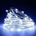 High Quality White LED Blinking Fairy Light String with flasher Controller - 220V - Flashing - for Function , Party , Jugnu Festival New year , Milad Melad Home or Birthday Wedding Decoration. 
