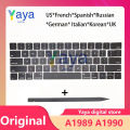 NEW A1989 A1990 Key Keycaps Keys Cap Butterfly Keyboards Repair For Apple Laptop Macbook Pro Retina 13Inch 15Inch 2018 Year. 