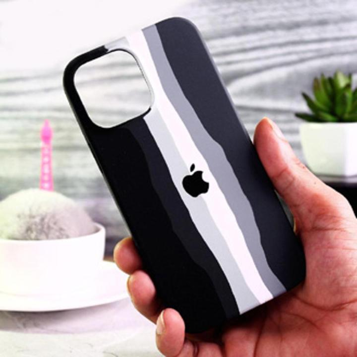 High Quality Soft Silicon Rainbow Case For Iphone 12 Pro Max Cover