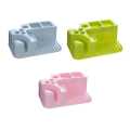 Rinsing Toothbrush Soap Holder, Bathroom Drain Holder Storage Box, Multifunctional Rectangular Toothpaste Holder Storage Rack, Toothpaste Toothbrush Soap Rinsing Mug Drainer. 