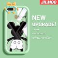 JIUMOO Case For OPPO A12 A12s A5s A7 A11K Case Disney Mickey Pattern Bowknot Casing Transparent Soft Silica Gel Shockproof Phone Cases All Inclusive Camera Lens Protective Cover. 