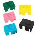 E3d-V6 PT100 Heating Block Silicone Cover High Temperature Protection Cover For  Accessories Silicone Sleeve Hot End. 