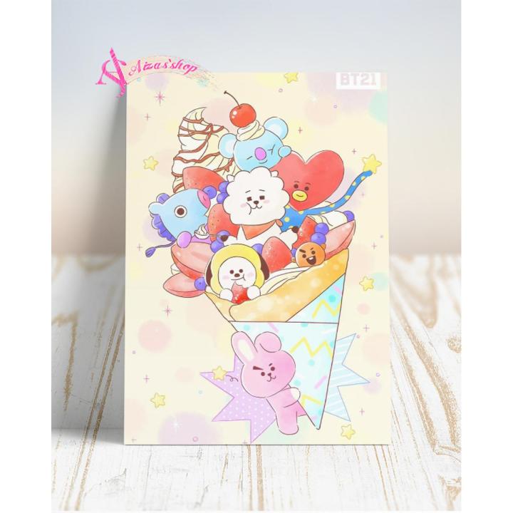 Bt21 poster for bt21 lovers