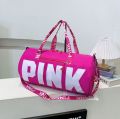 [Kashif Luggage] Pink Gym Bag Cute Duffle Bag Travel Tote Bag Overnight Carryon for Swim Sports Gym Travel Bag. 