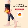 2PC Aicao Self Heating Support Knee Pad Brace Warm For Arthritis Joint Pain Relief Injury Recovery Belt Knee Massager Leg Warmer. 