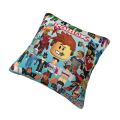 2024 DynaBlocks Characters Collage Pillow Case 45x45cm Decor Home Video Game Cartoon Modern Cushion Cover Velvet Pillowcase Revien Meiuazo. 