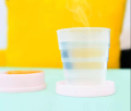 Portable Folding Collapsible Magic Cup Plastic Outdoor Travel Retractable Folding Cup Collapsible Cup Drinking Cup | Magic Cup for Kids –  Folding Collapsible Water Cup, Mug Glass for Picnic, Travel, Outdoor, Plastic Tumbler Glass with lid. 