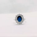 Princess Diana Ring - Pure Silver 925 Wedding, Engagement Ring. 