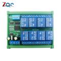 DC 12V Relay Module 8 Channel MODBUS RTU RS485 Relay Board PLC Controller Serial Port Switch with DIN35 Rail Box for Arduino. 