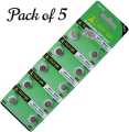 Watch Cell LR721H 362 Alkaline Battery 1.5V Battery Coin Button Cell Tianqui SR721SW, SR58, V362, S721E, AG11, LR721 - Pack of 5|  Circuit Town. 