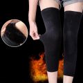 2Pcs/ 1 Pair Knee warmer for men and women With Straps/Belts, thermal legs warmer for medical use, fleece brace warmer, knee pain relief, Wool Knee Pads. 