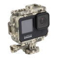 Go Pro 9 Camouflage Plastic Protective Frame Housing Case Box For Gopro Hero 9 Black Action Camera Accessories. 