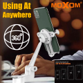 MOXOM Pemegang Telefon Kereta 360º Rotation Dashboard Phone Holder Car Mount With Mobile Stand For Mirror/GPS/DVR/车架/架/車. 