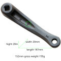 MeterMall 140mm/152mm Children Bicycle Cranks Aluminum Alloy Left Crank Arm Set For 7/8/9 Speed Mountain Bike Crankset. 