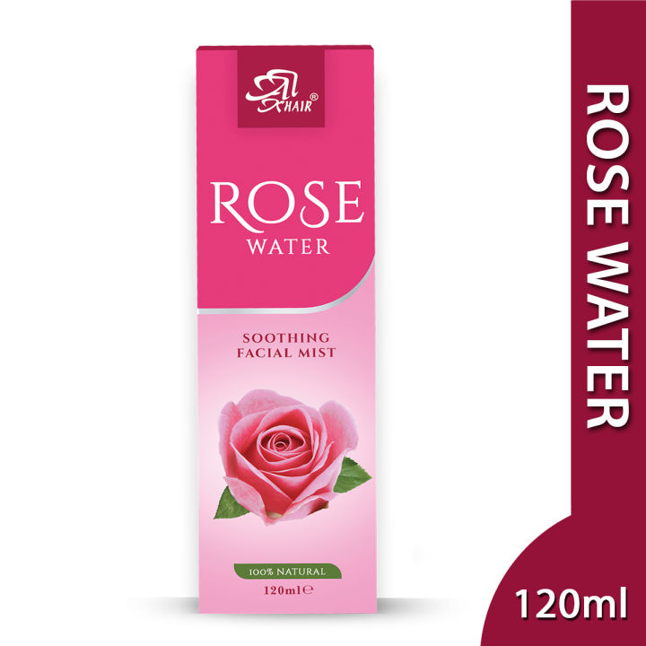 AL khair Rose Water - 120ml (Spray Bottle ) | 100% Pure | Premium Arq-e-Gulab| 100% Natural | No Perfume Added | Long Lasting Smell | Soothing & Refreshing