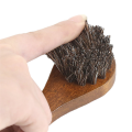 1Set Horsehair Shoe Brush Shine Kit Shoe Polish Kit Leather Shoe Cleaning Brush Shoe Dust Remover Shoe Brush. 