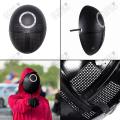 Squid Game Guard Mask Collection, Cosplay Face Masks, Halloween Costume, Breathable Party Masks, Adjustable Face Mask For Adults & Teens, Collectible TV Series, Reusable & Easy to Wear, Triangle Soldiers, Square Manager, Circle Workers. 