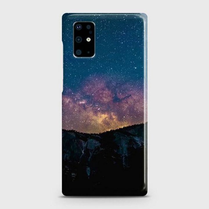 3D Dark Galaxy Design Case For Samsung Galaxy S20 Plus
