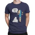Cornholio Needs T.P. T-Shirt for Men Beavis and Butthead B&B Awesome 100% Cotton Tee Shirt Round Collar Short Sleeve T Shirt. 