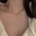Fashion Women Jewelry Alloy Rhinestone Drop Necklace. 