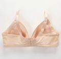 Front Open Nursing Bra for Mothers, Soft Cotton Spandex, Adjustable Straps. 