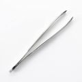 Tweezers Slant Tip, silver. 