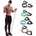 Resistance Training Bands Workout Exercise For Yoga Fitness Equipment 8 Type Bodybuilding Muscle Expander Developer. 