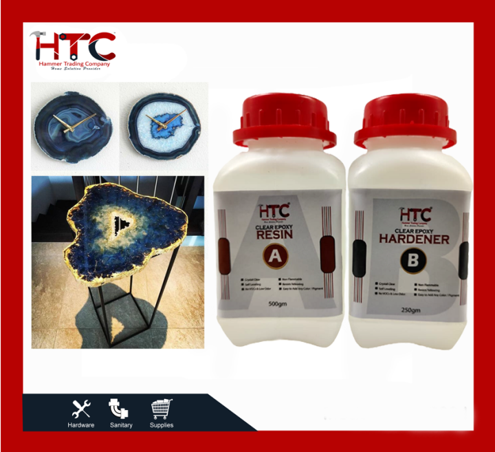Super Clear Epoxy Art Resin And Hardner 100% Bubble Free Epoxy (750gm)