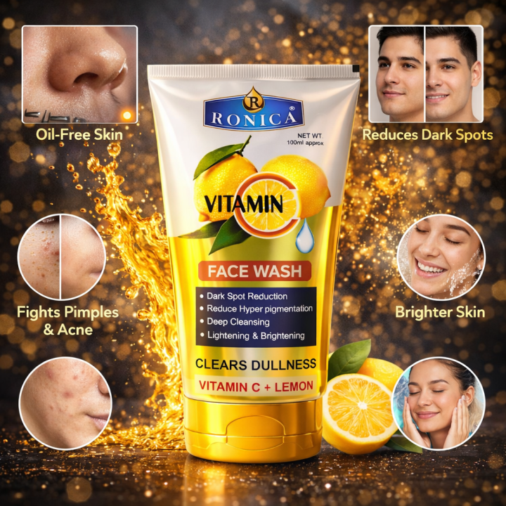 Ronica%20Bright%20Complete%20Vitamin%20C%20&%20Lemon%20Face%20Wash%20for%20Brightening%20&%20Whitening,%20Gentle%20Formula%20-%20Image%207