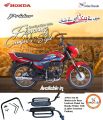 3-PCS Set Of Motorcycle Rear Footrest Panel For Honda Pridor 100 (Ladies Footrest - Paidan). 