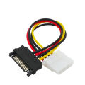 Pc Power Supply Cable Sata Power Connector To Molex 4 Pin Adpater Ide 4pin Hard Disk Power Cable For Pata Hdd 3.5 Cd Rom Drives. 
