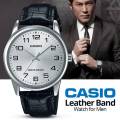 Original Casio - MTP-V001L-7BUDF - Stainless Steel Watch for Men. 