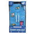New Fun Mini Fridge Refrigerator Toy Set For Kids 3 Years - Blue. 