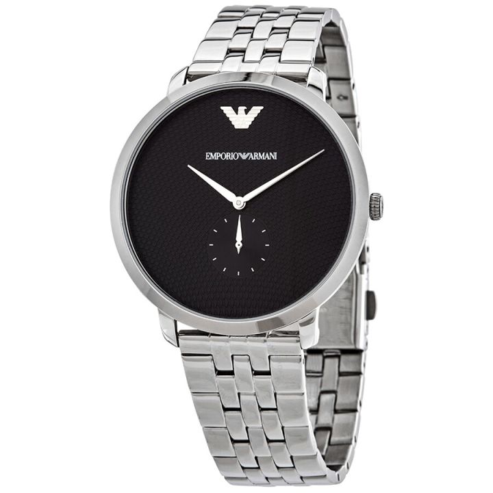 Emporio%20Armani%20Silver%20Strap%20Black%20Dial%20Men's%20Watch%20-AR11161%20-%20Image%203
