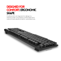 Ultra-Soft Wireless Keyboard with Multimedia Keys ~ Ultra-Slim Portable Wireless Gaming Key Board with Ergonomic Design for Tablet, Mobile, Computer, Laptop, Mac iOS, iPad, Android Smart Led TV Box, PC Gaming, Desktop, Office & Home Use by ZAGG & FunBug. 