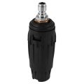2X Adjustable Pressure Washer Nozzle Tips, Variable Spray Pattern, 1/4 Inch Quick Connect Plug, 3000 PSI. 