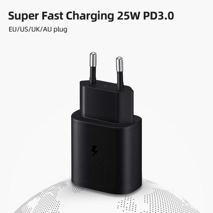 25W PD Charger for Samsung USB-C Super Fast Charging Wall Charger- Adapter with Type-C Cable(3.3ft) for Samsung Galaxy S20/S20+/S20 Ultra/S21/S21+/S21Ultra/Note 10/Note 10+/ Note 20/ Note 20 Ultra/ S10 5G,iPad Pro 11/12.9/Google Pixel