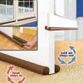 Flexible door bottom sealing strip sound proof noise reduction under door draft stopper dust proof window weather strip. 