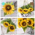 Exquisite Artificial Flowers Realistic Sunflower Artificial Flowers Low Maintenance Non-fading less Than. 