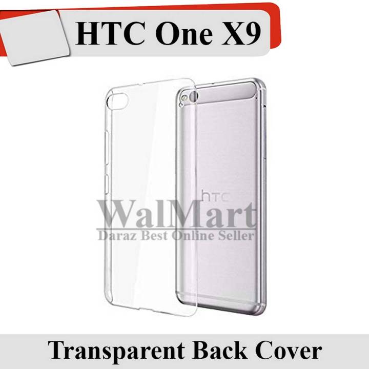 HTC One X9 Back Cover Transparent Crystal Clear Case Cover For One X9